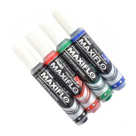 اقلام سبورة 6 لون ماكسي فلو قابل للمسح