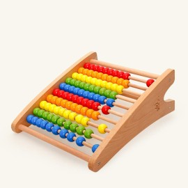 العداد الخشبي ع الخرز الملون ساعد طفلك على تعلم اساسيات الرياضيات
