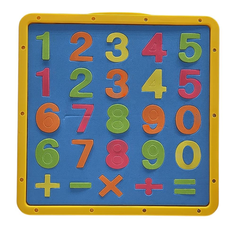 سبورة تعليمية ارقام انجليزي للاطفال مقاس 30×30