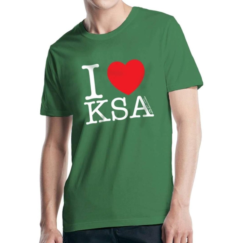تيشيرت اليوم الوطني السعودي للرجال 