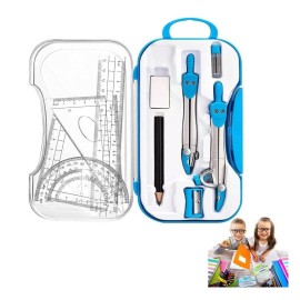 علبة هندسة 8 قطع 