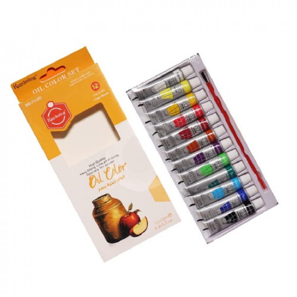 الوان مائية عصار مع فرشاة تلوين 12 لون من كيب سمايلينج 12 ملم