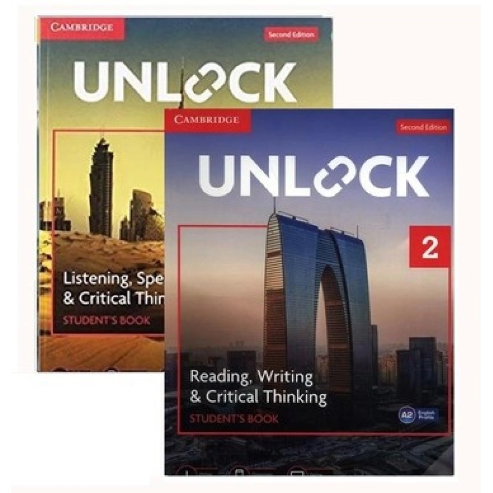 Unlock Level2 (Reading .Writing + Listening . Speaking) SET
