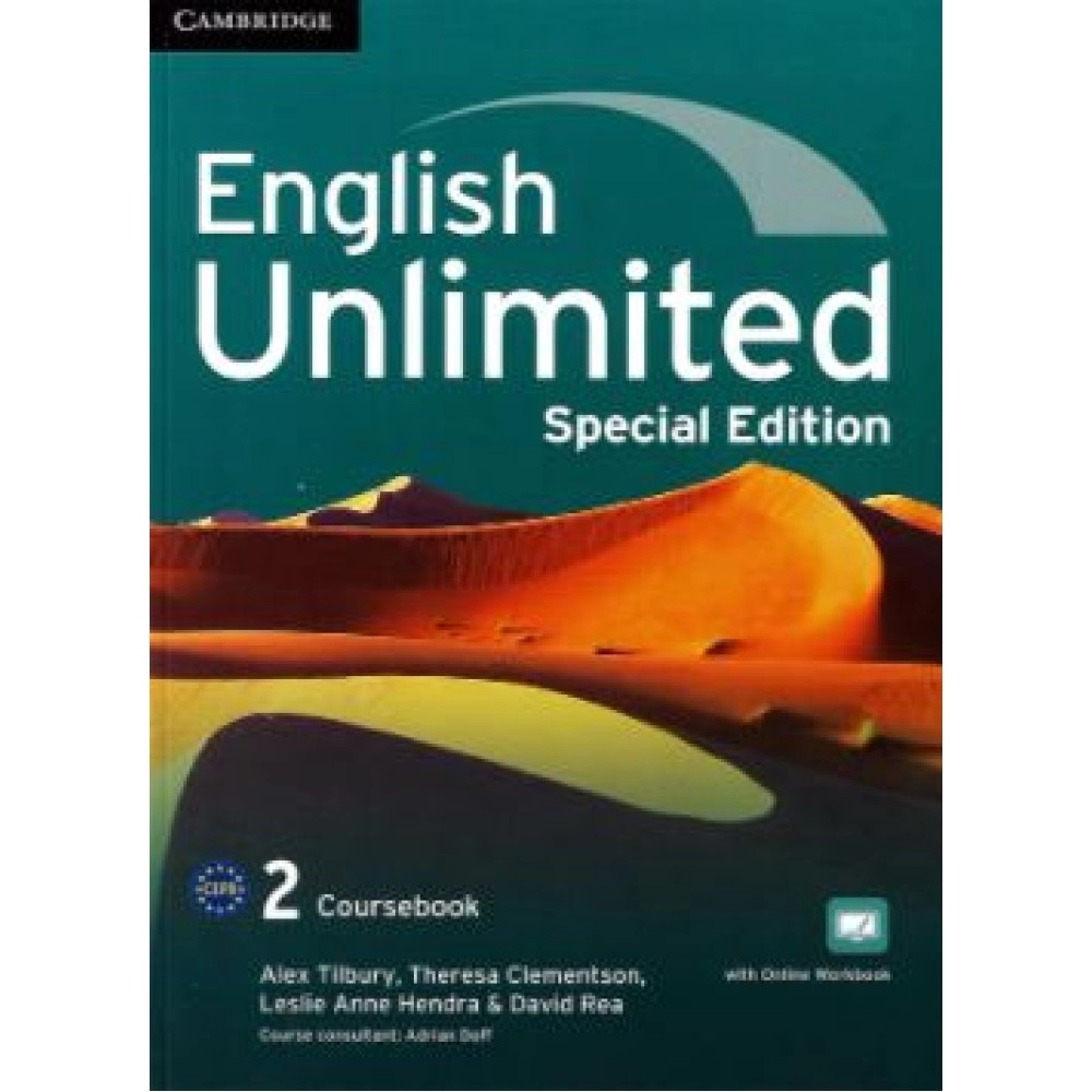 English Unlimited Level 2 Coursebook with Online Workbook