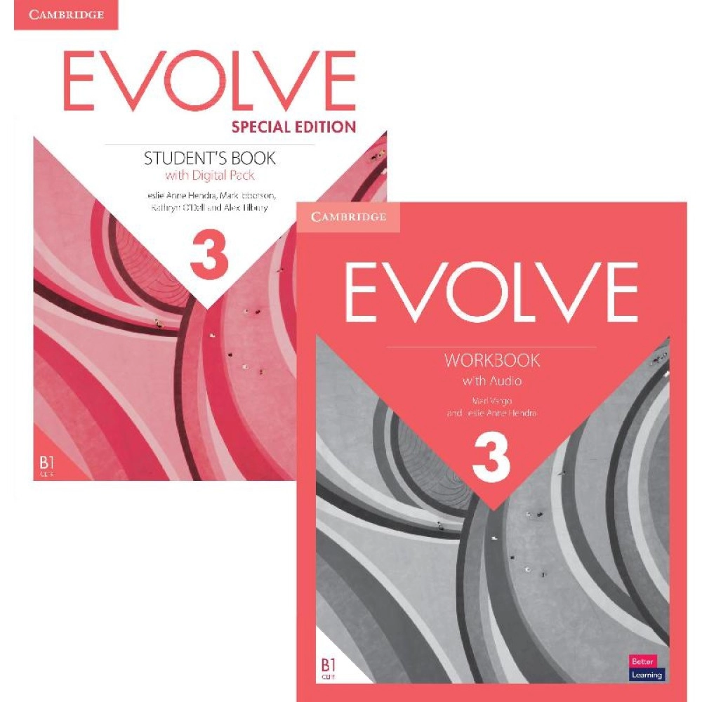 Evolve Level 3 Student’s Book with Digital Pack and Workbook with Audio