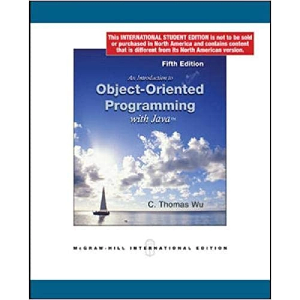 An Introduction Object Oriented Programming  with JAVA