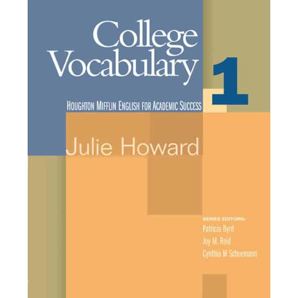College Vocabulary 1 Houghton Mifflin English for Academic Success
