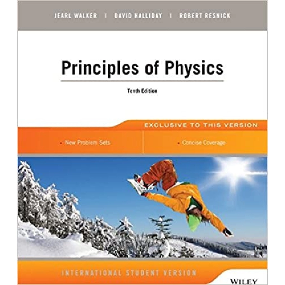 Principles of Physics  By David Halliday 10th Edition