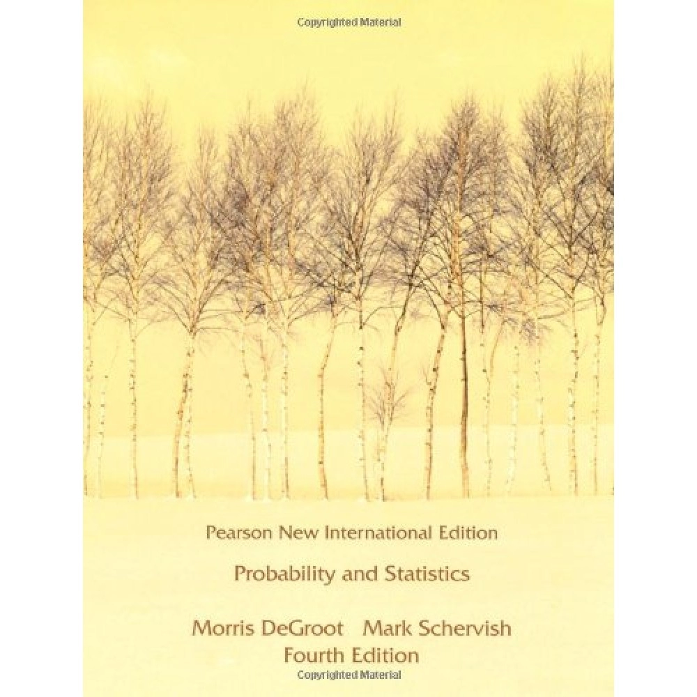 Probability and Statistics: Pearson New International Edition