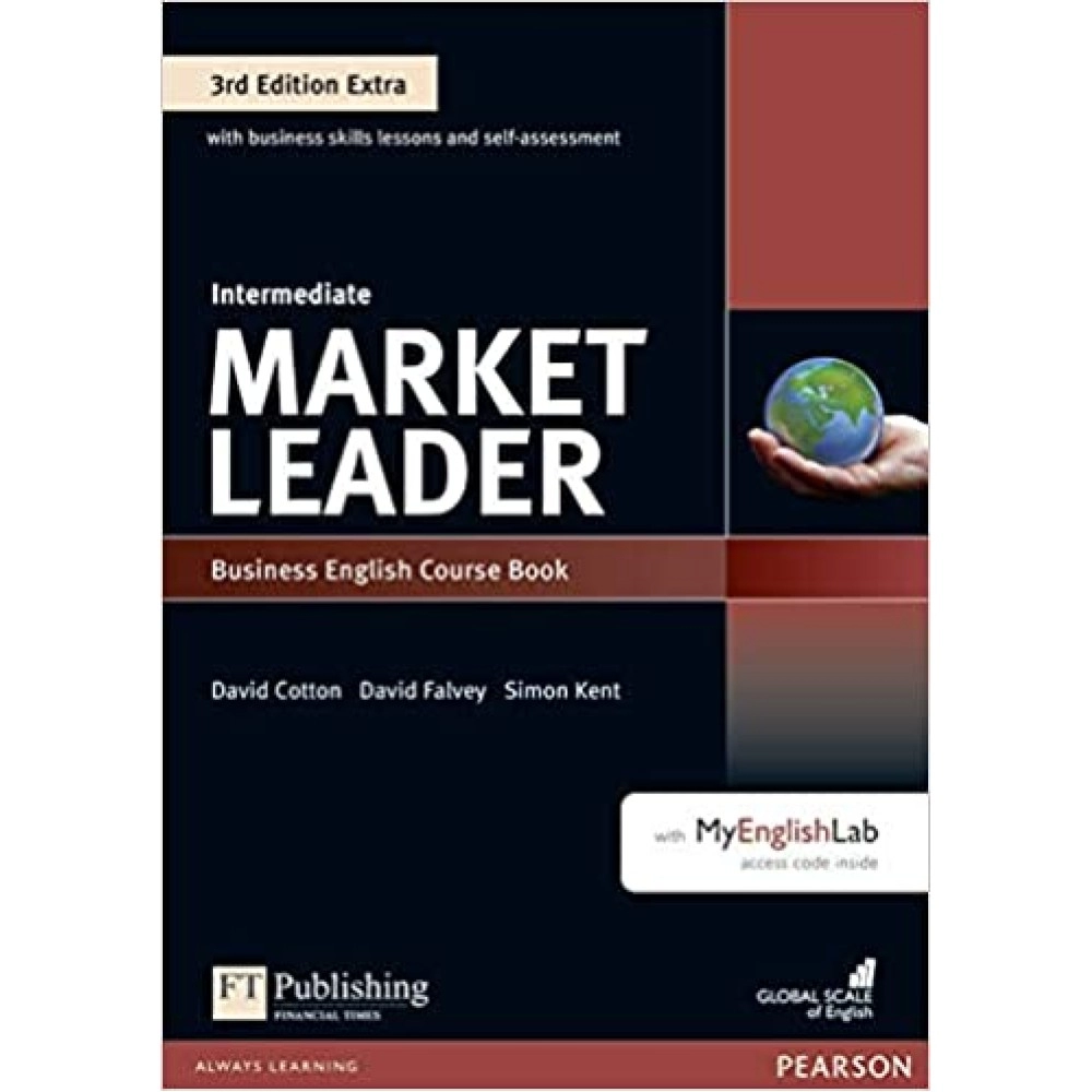 Market Leader 3rd Edition Extra Intermediate Coursebook with DVD-ROM and My English Lab Pack
