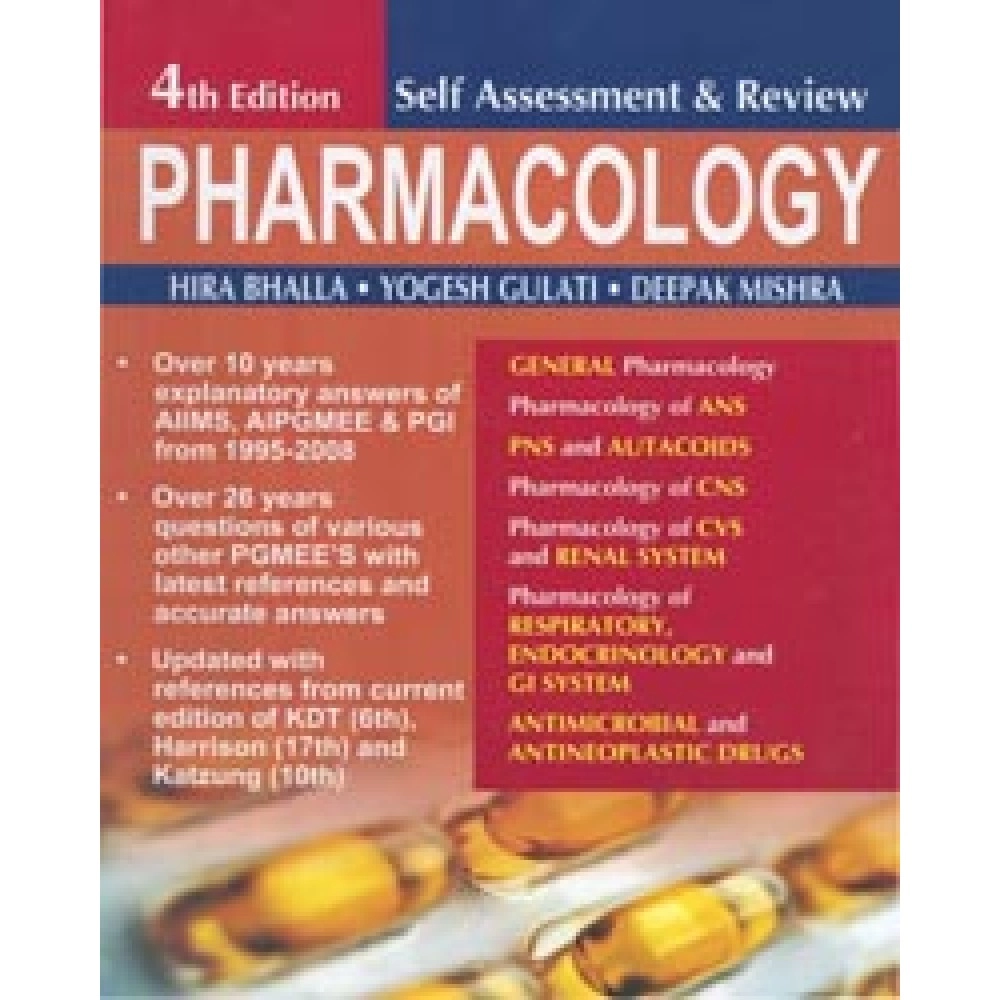 Self Assessment & Review Pharmacology
